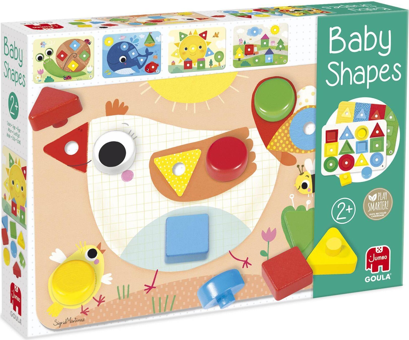 Goula Baby Shapes Spielzeug Gelb Gelb One Size 59456