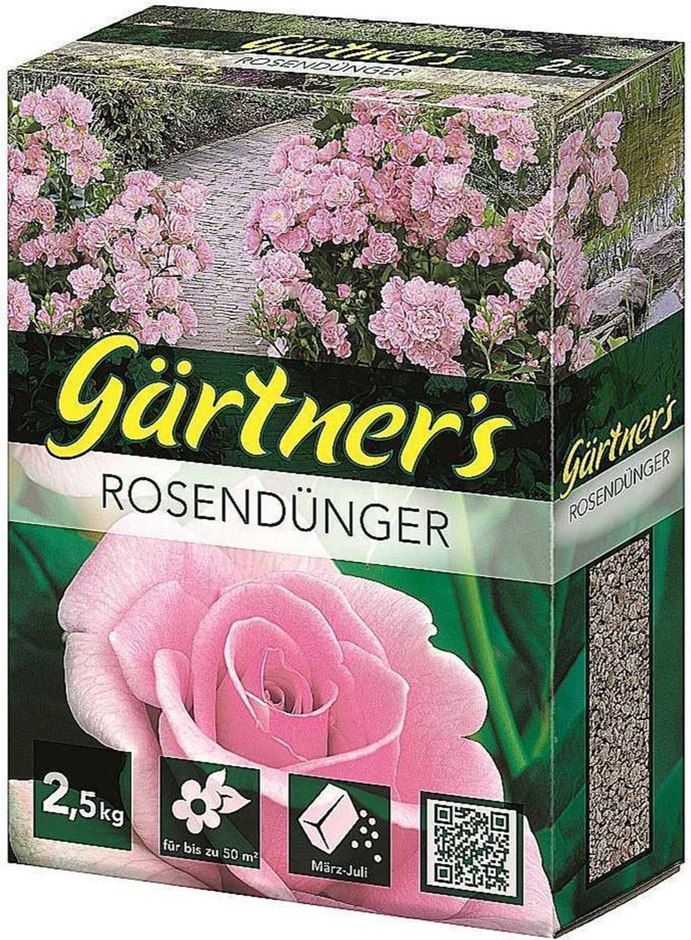gpi Gärtner´s Spezialkulturen Rosendünger fest 2,5 kg 12123