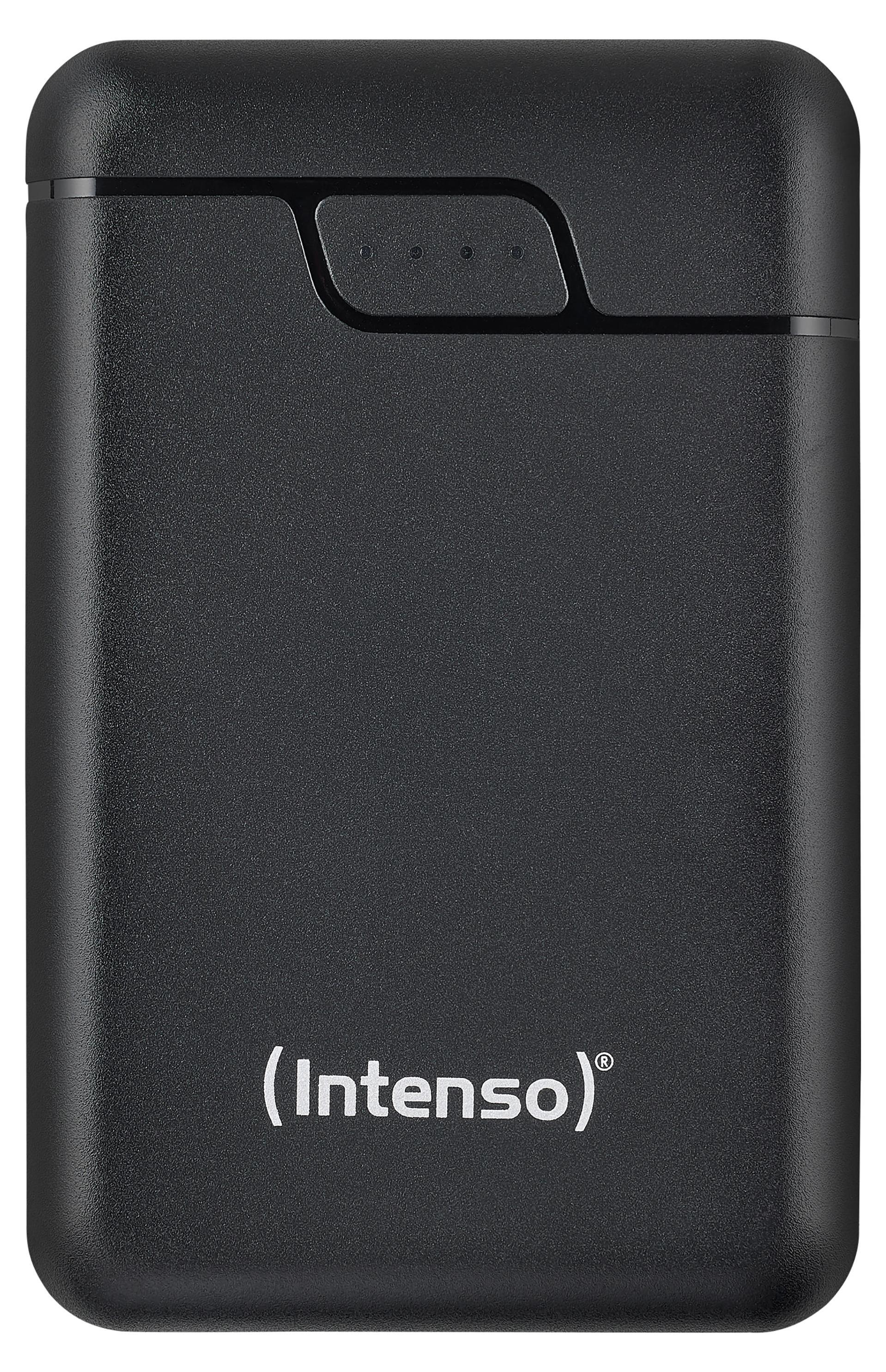 Intenso B10000 Powerbank 10000 MAh - Zwart - USB-C & 2x USB-A - LED Indicator - Getest In Duitsland
