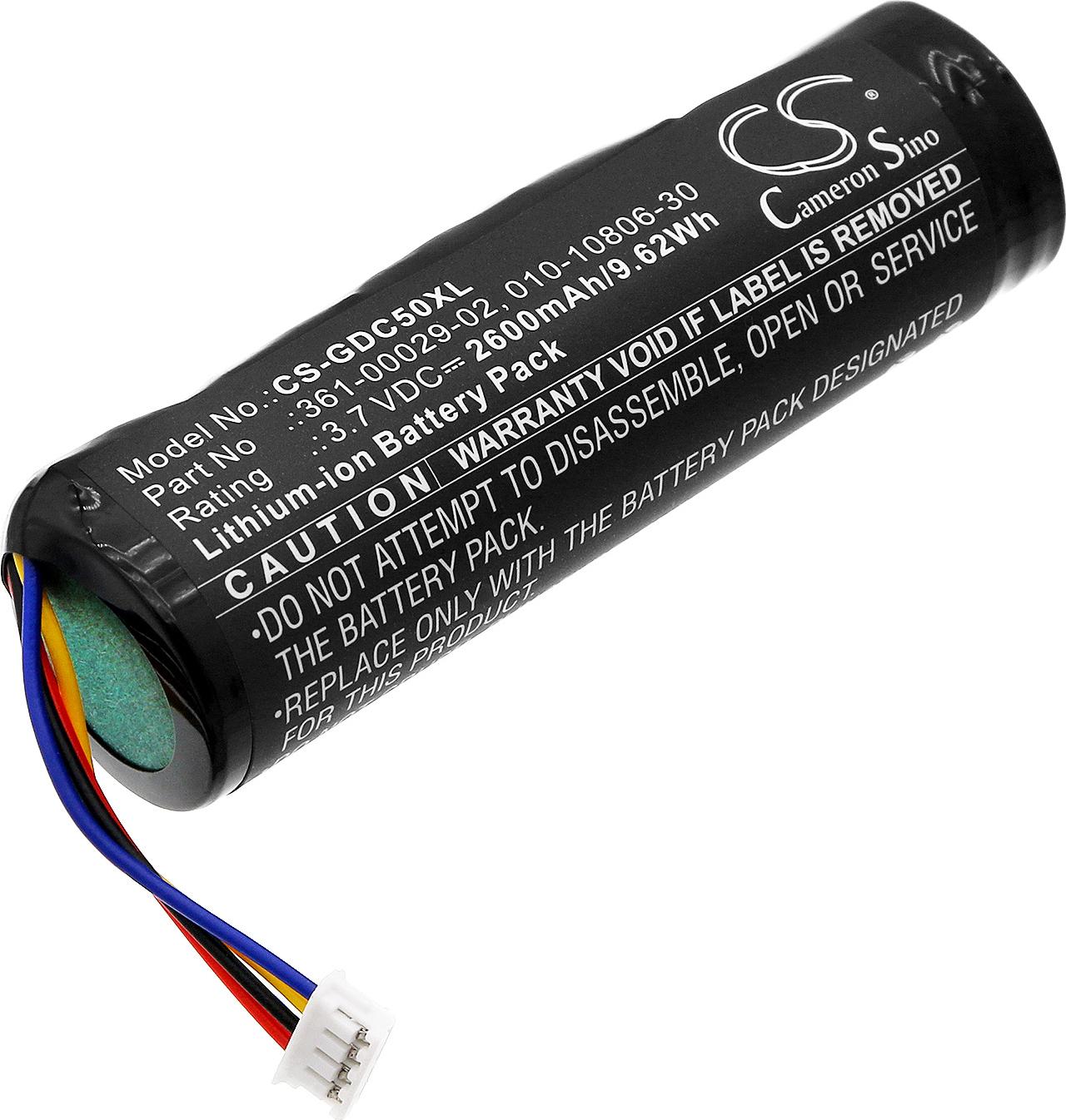 TECHTEK Akku Kompatibel mit [Garmin] Alpha, Alpha 100, Alpha GPS Pig Hunting Dog Tracking System, DC50, DC50 Dog Tracking Collar, GAA002, GAA003, GAA