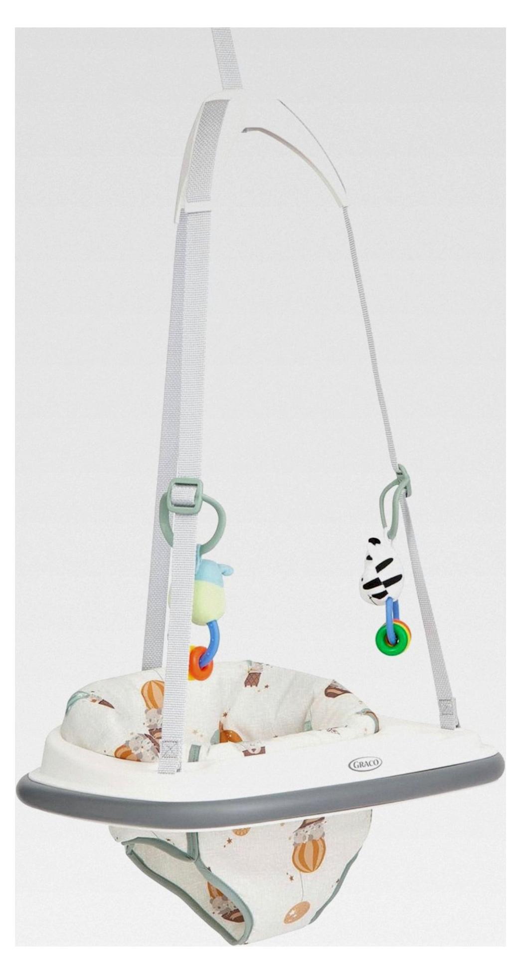 Markenlos Bumper Jumper™ Türhopser für Babys, ab ca. 6 bis 12 Monate (max. 12 kg), bunt
