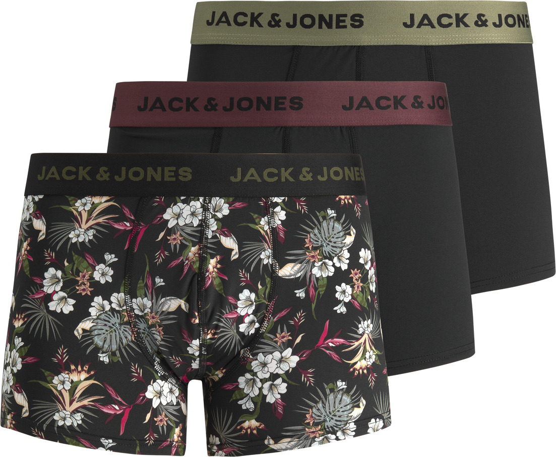 Jack & Jones Boxershorts »JACBASE MICROFIBER TRUNK«, (Packung, 3 St