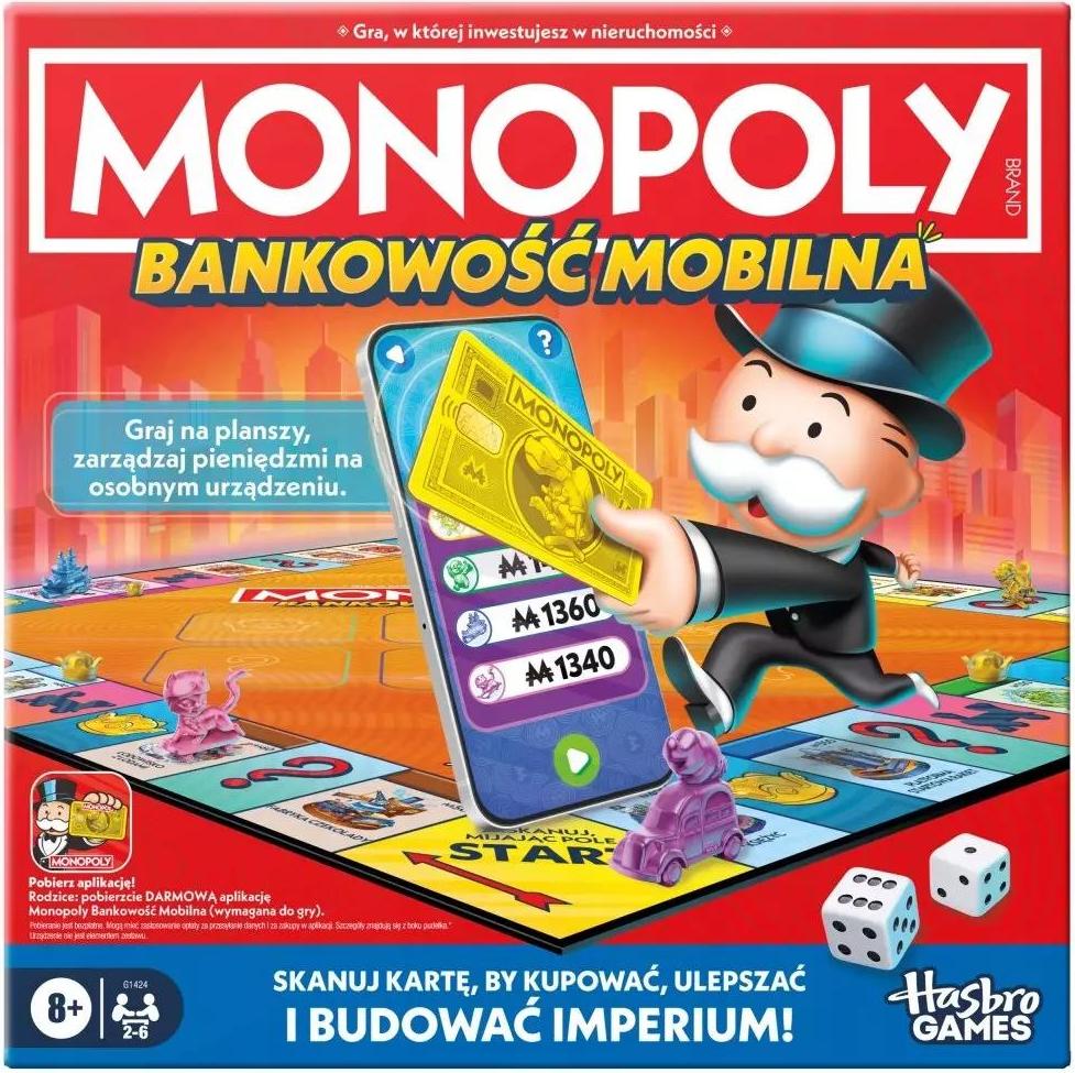 Hasbro Gaming Banking Mobile Monopoly Brettspiel G14241201