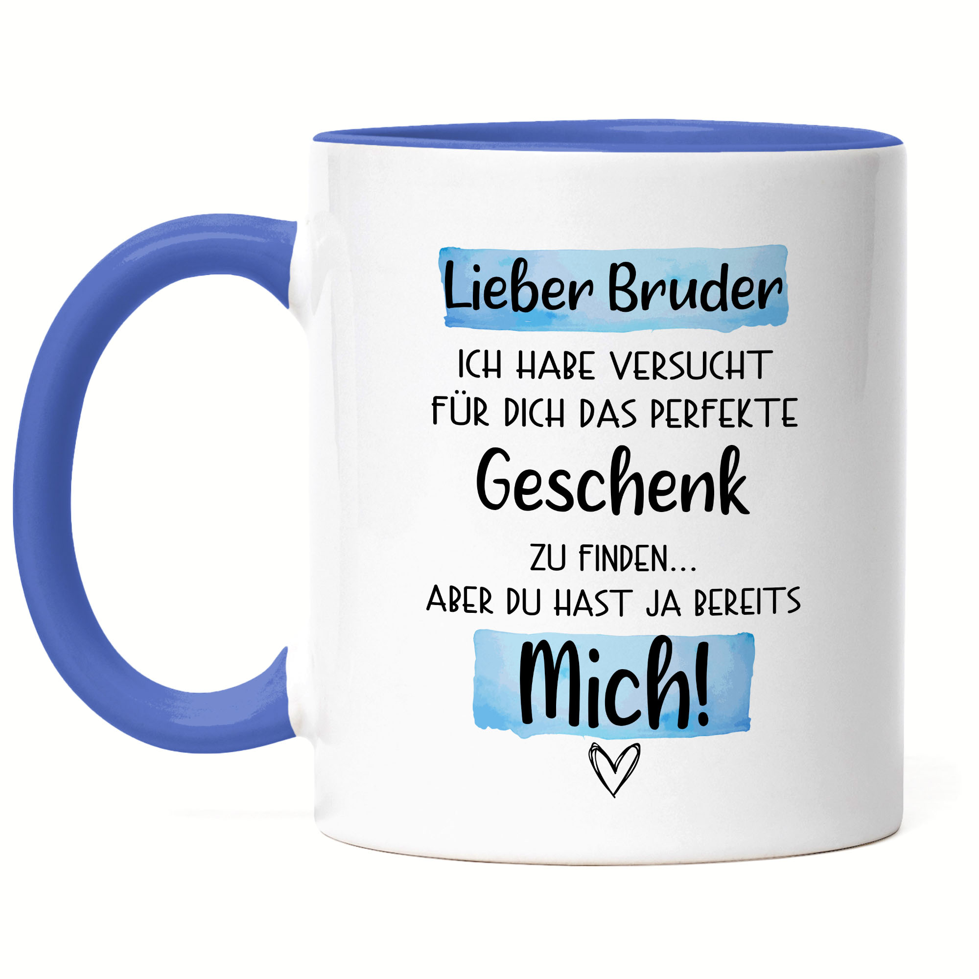 Nur einen besten Stiefbruder Tasse mit Spruch Geschenk-Idee Bruder  Geburtstag