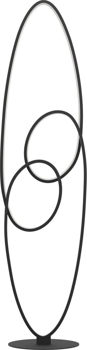 Eglo LED Stehleuchte Gianella schwarz weiß 120,5 x 25 x 30 cm 901015