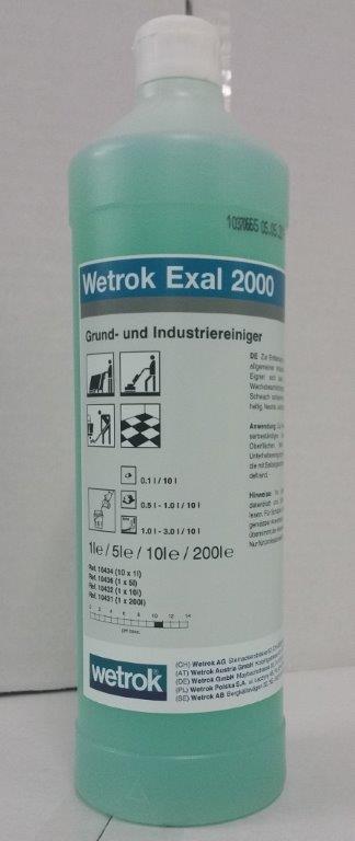 Wetrok GmbH Wetrok Exal 2000 1 L Grundreiniger Universal-Grundreiniger 10434