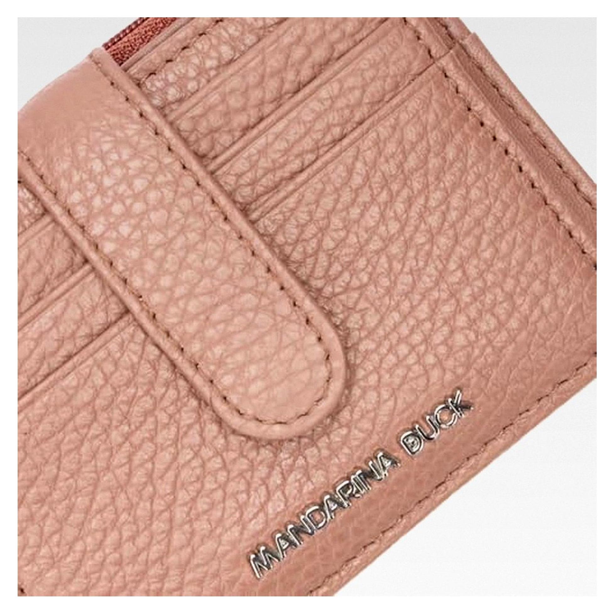 Markenlos Damen Geldbörse aus Mellow Leder