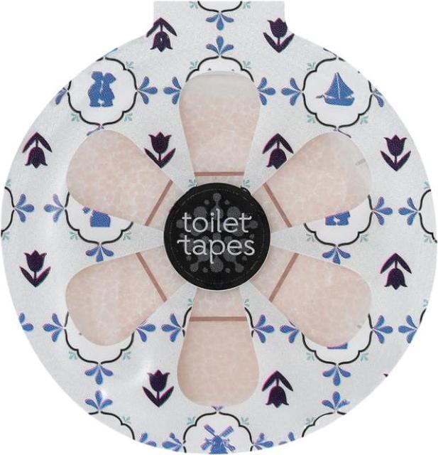Toilet Tapes Toilettenbänder Toilettenband WC Block - schillerndes Niederländisch