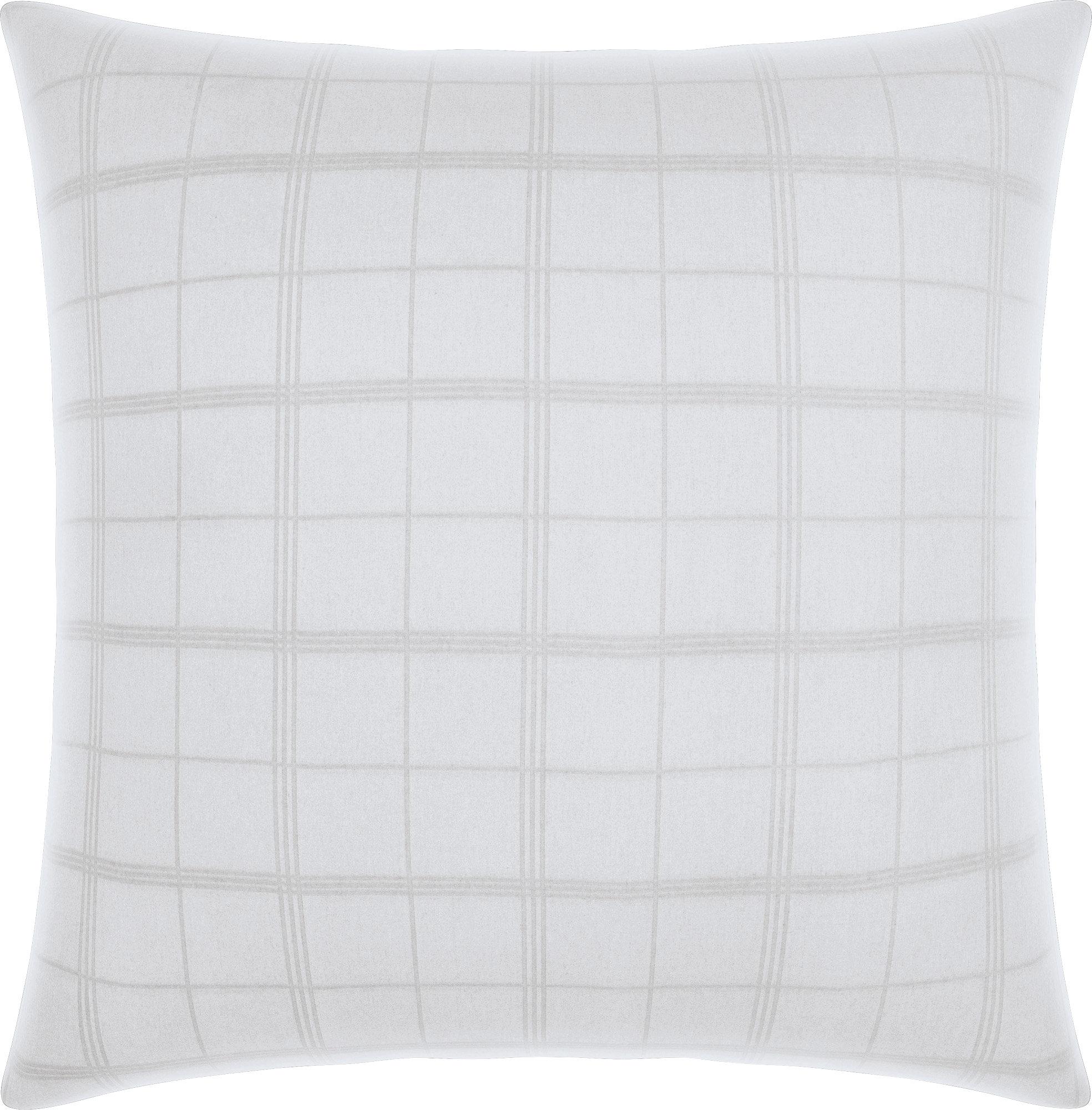 Erwin Müller Kissenbezug Passau" weiß - kochfest 80x80 cm"