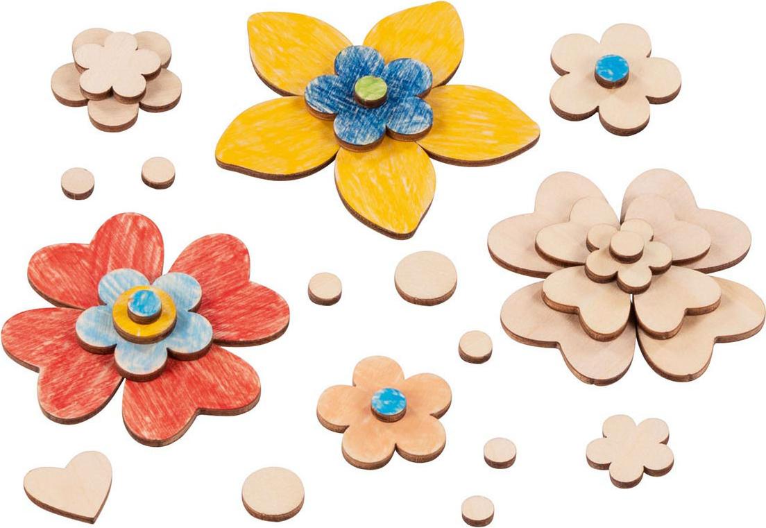 Goki Holzhandwerksblumen, 75dlg. 58373