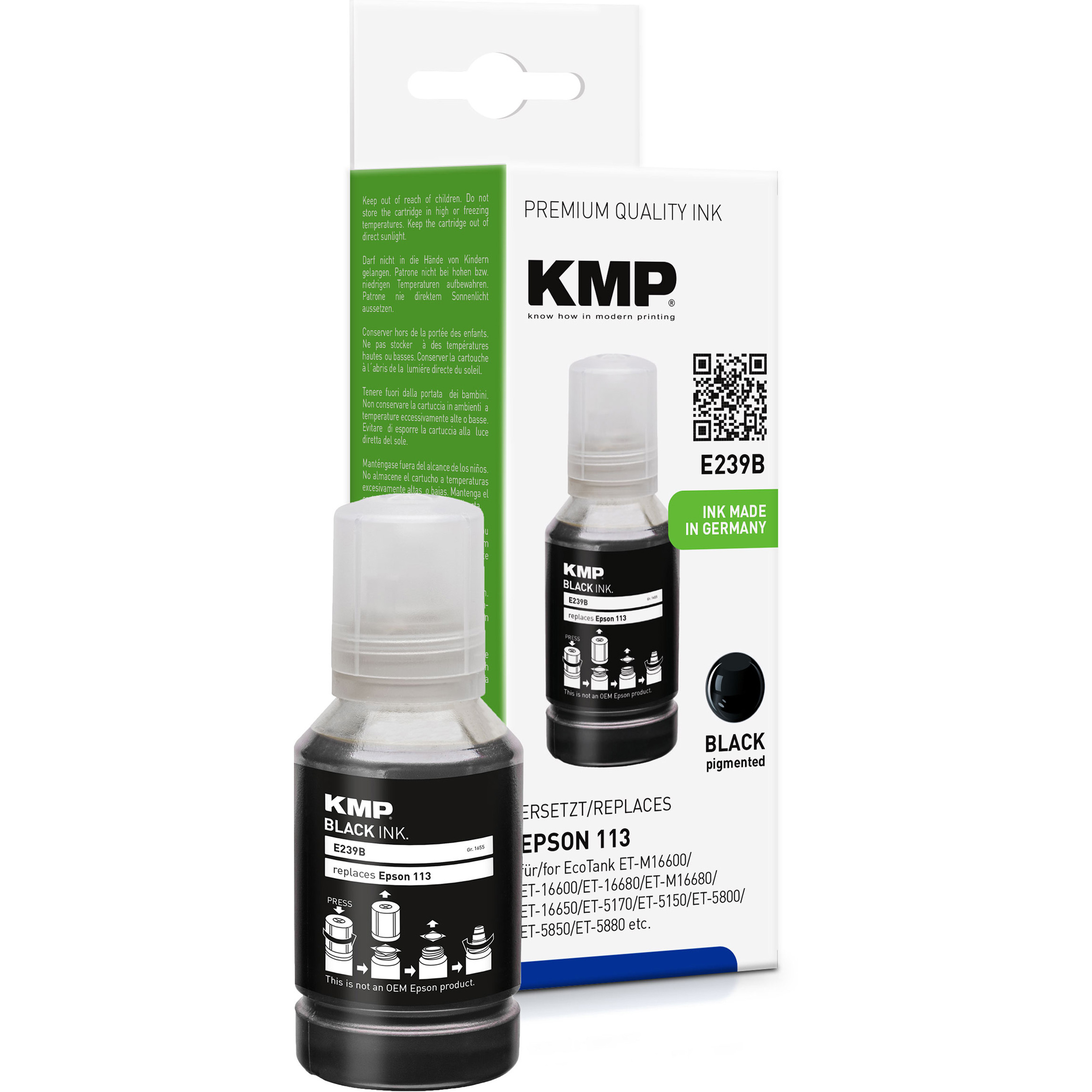 KMP 1655,0001 - 127 ml - 7500 strán - 1 kus(y) - jedno balenie