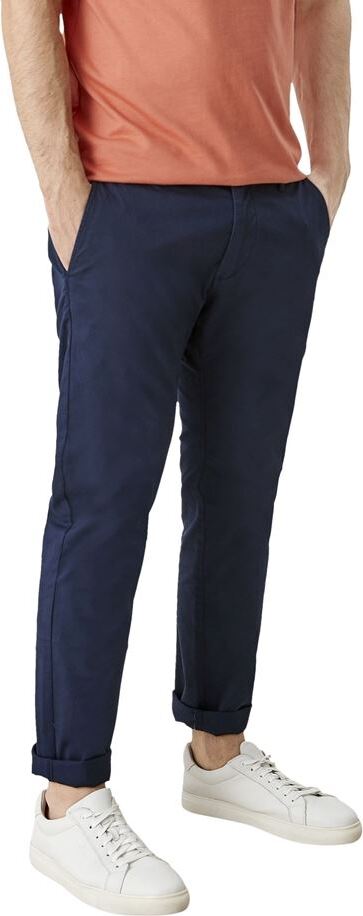 s.Oliver Herren Chino Austin Baumwolltwill Noos 2111625-W29-9824GREYBLACK-L34 in Grau, Größe