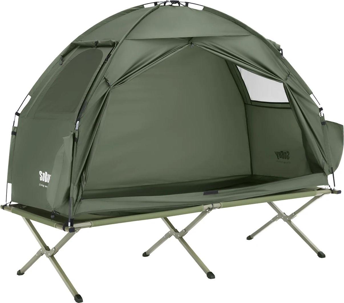 OEM Campingzelt, leichtes Design, einfache Einrichtung, grün 4838