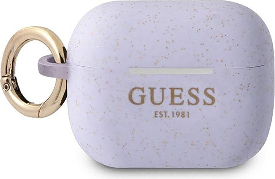 Guess AirPods Pro cover Silicone Glitter GUAPSGGEU