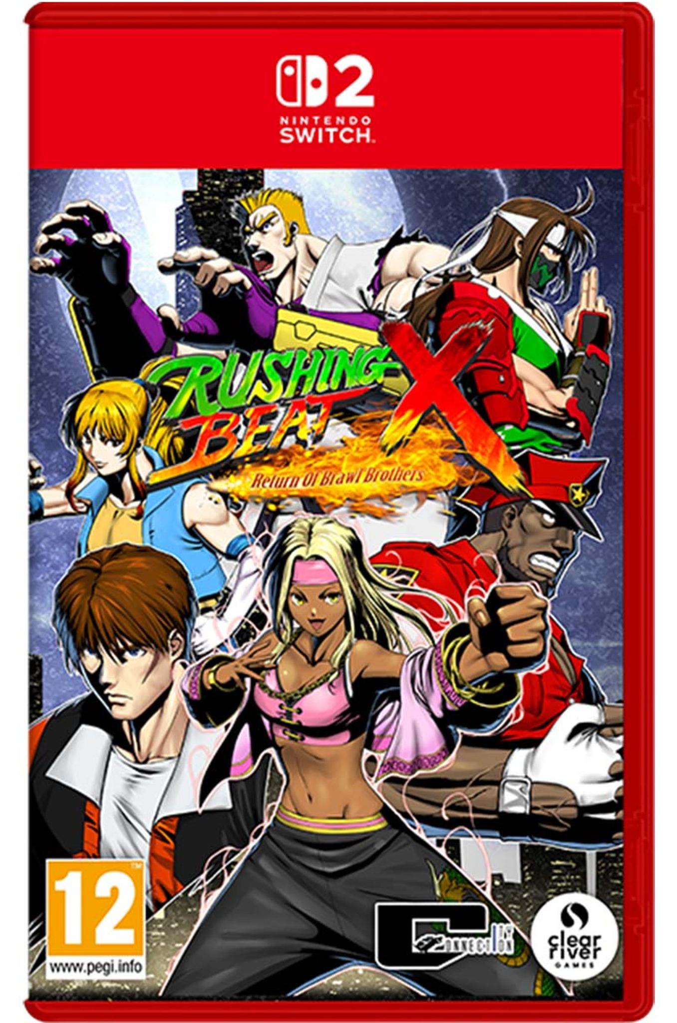 Clear River Games Rushing Beat X: Return of Brawl Brothers, Nintendo Switch 2
