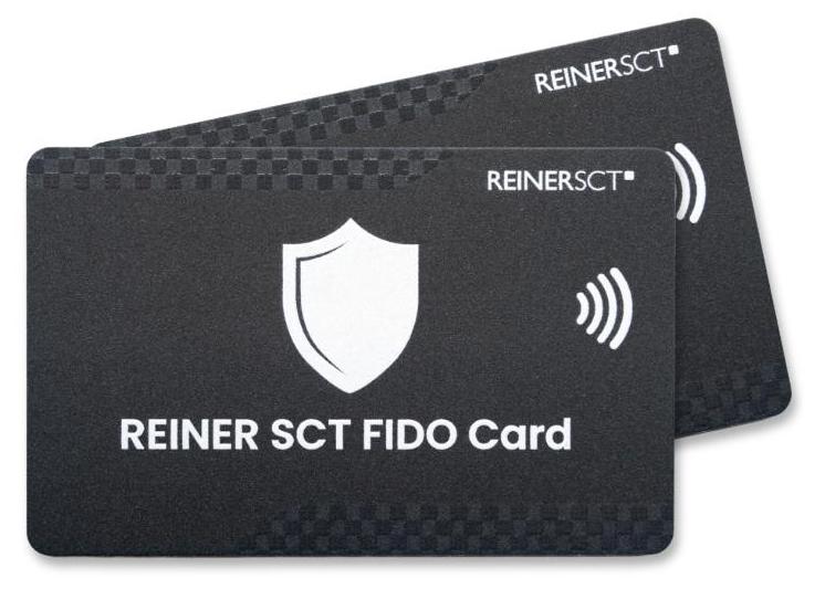 Reiner-SCT REINER SCT FIDO Card FIDO2 Sicherheitskarte mit NFC & MIFARE DESFire, passwortlose Multi-Faktor-Authentifizierung, Phishing-Schutz 2708018-000