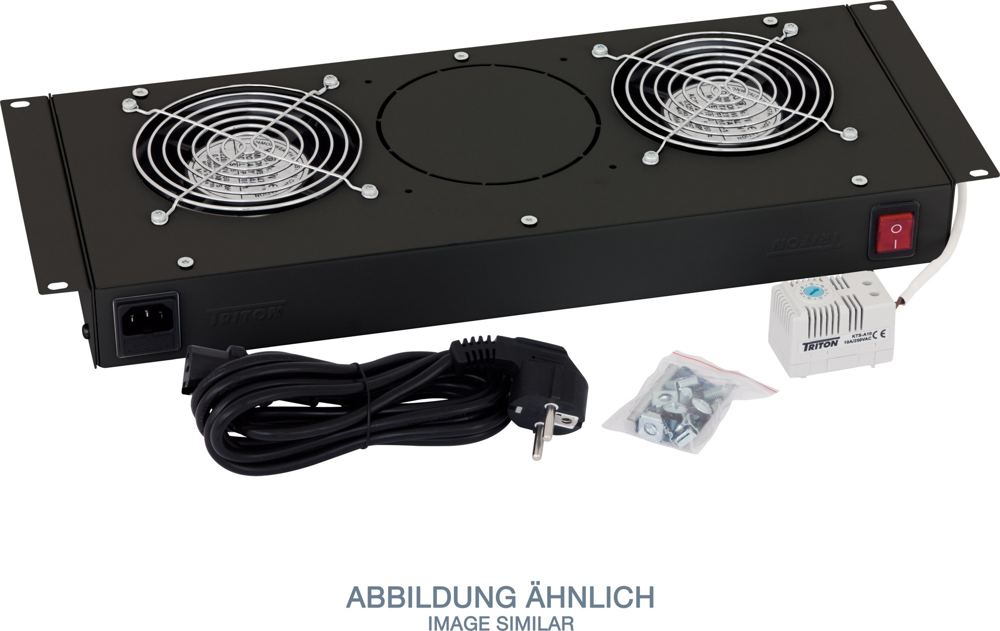 Triton RAB-CH-X25-X1, 2 ventilátor/ventilátory