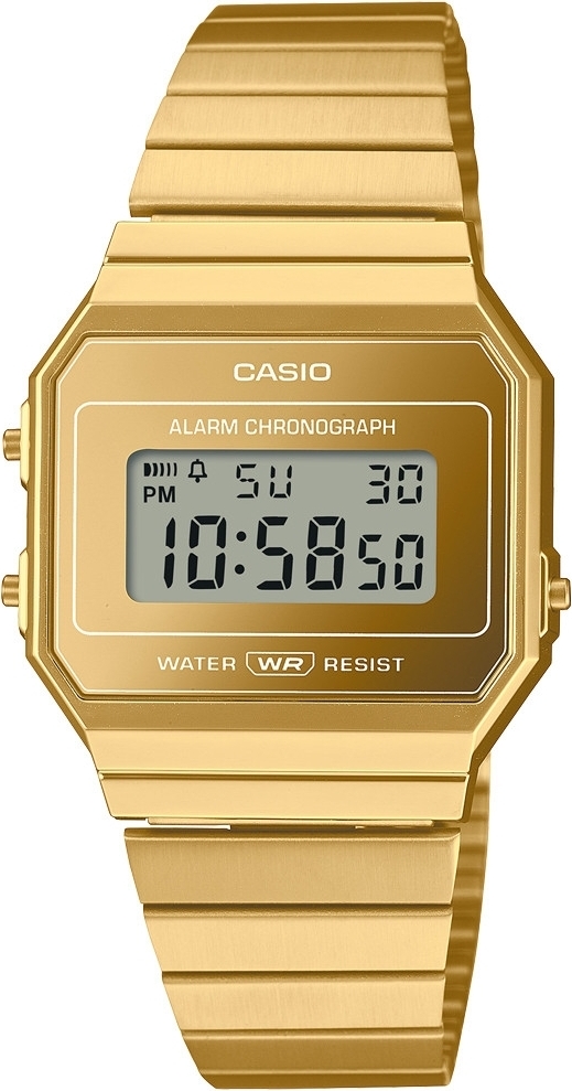 Casio - A700WEVG-9AEF - Náramkové hodinky - Pánske - Quartz - Iconic