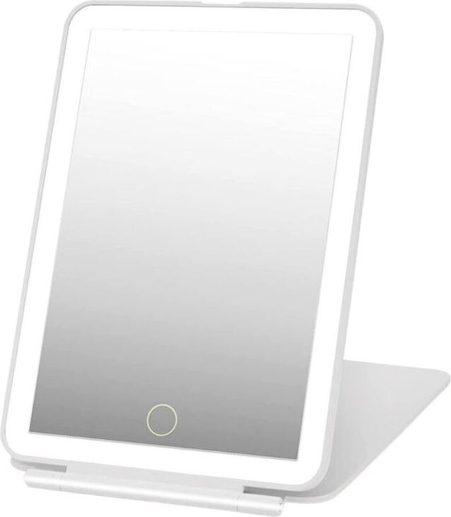 MYKALA LED Herzspiegel Rosa - Wiederaufladbar Für Mädchenzimmer