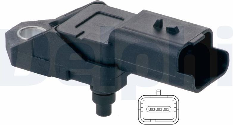 Delphi Snimac barometrickeho tlaku vzduchu PS10197