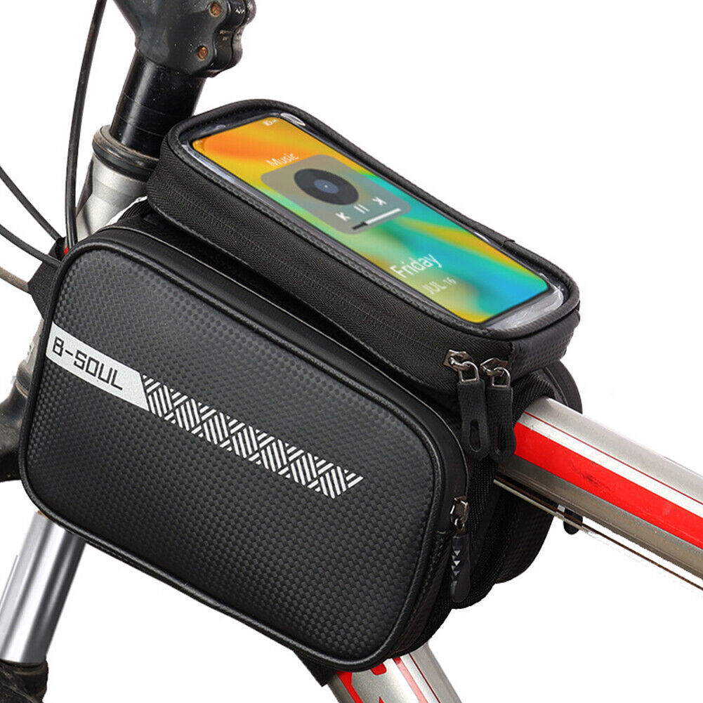 yozhiqu B - SOUL Fahrradtasche mit reflektierendem Muster und großer Kapazität als Fahrradzubehör
