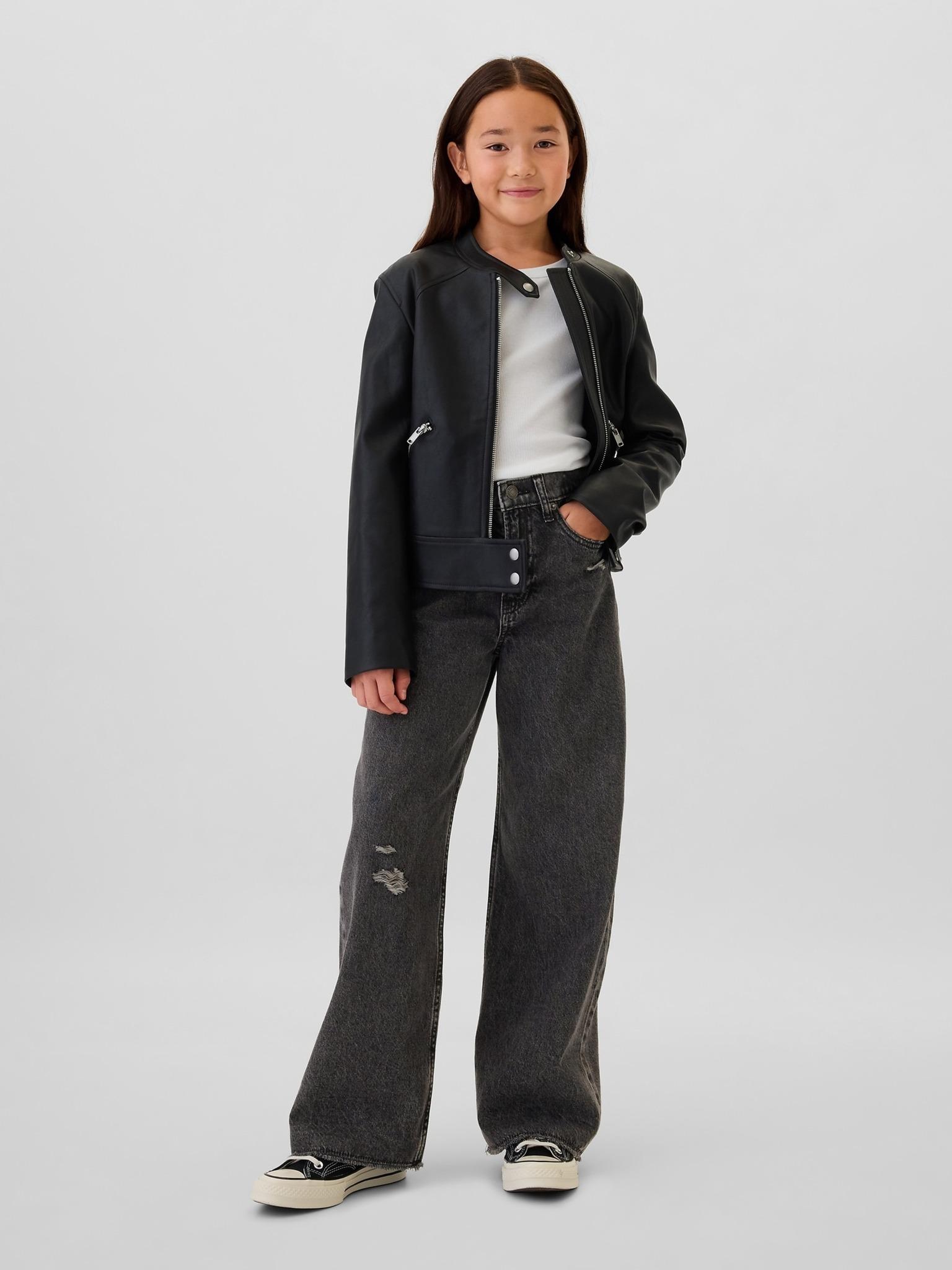 GAP Kids Jeans mit niedriger Leibhöhe und weitem Bein 646799