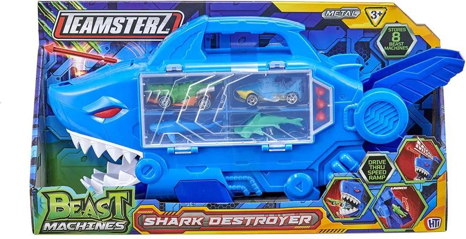 Hti - Teamsterz TEAMSTERZ Transporter mit Hai-Werfer 1410003 /6