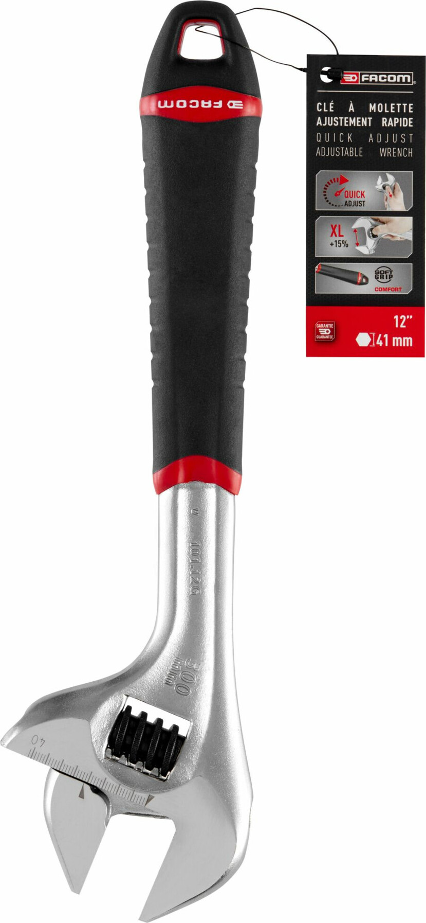 Facom Schraubenschlüssel Bi-Material 41mm, SB 101.12GPB