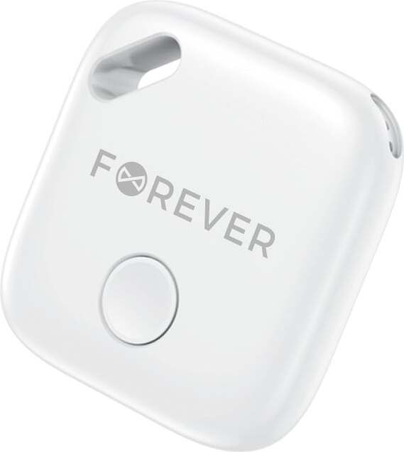 Forever FT-100 Weißes Ortungsgerät zur Verlustvermeidung, weiß (GSM182803) SMALOCFT100WH