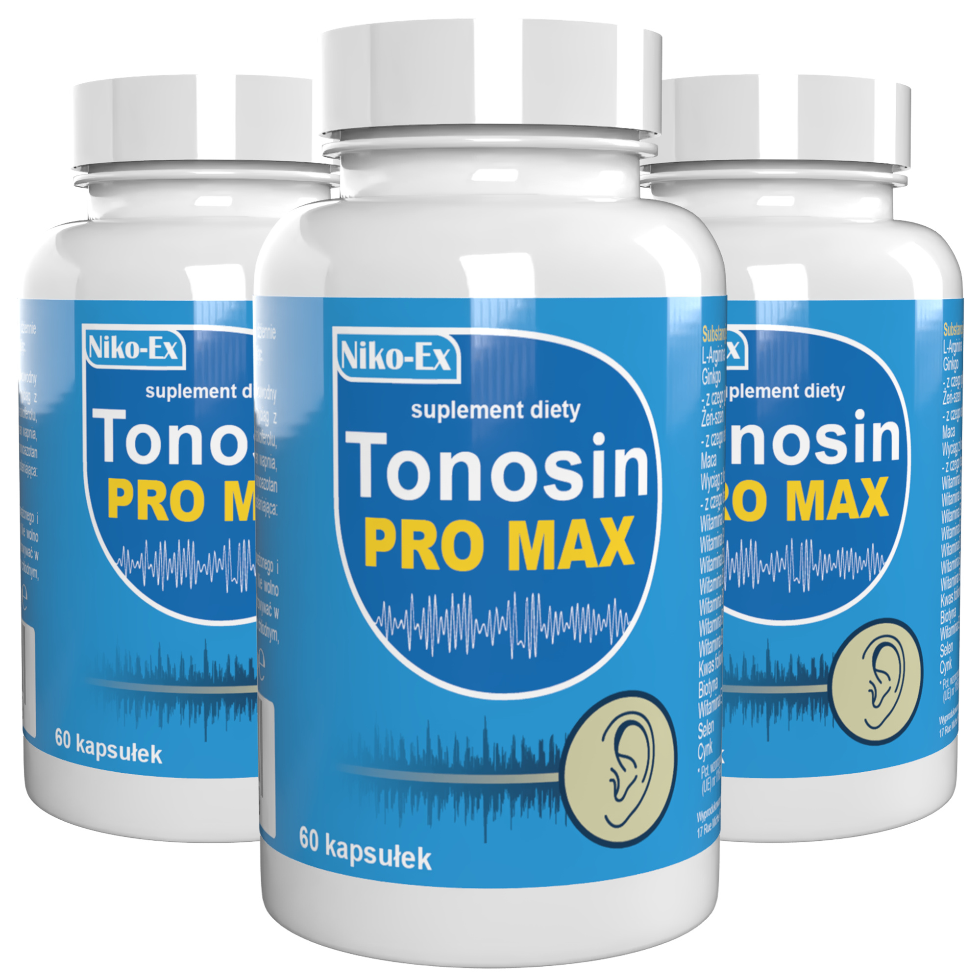 InterGuard AG Tonosin Pro Max - 180 Kapseln (3x 60 Kapseln), 3er Pack tonosin3x-24e1