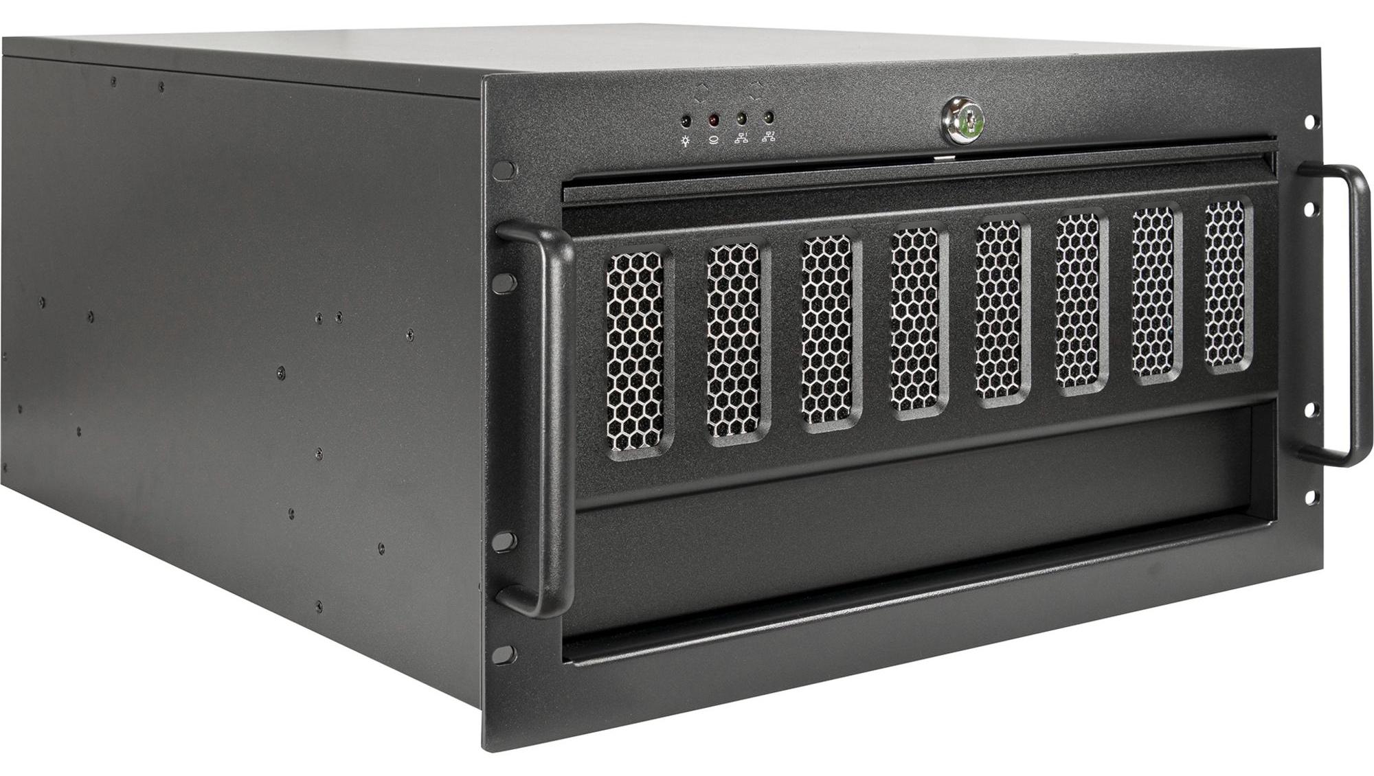 INTERTECH IPC 6U-6606 (schwarz, 6 Höheneinheiten) 88887339