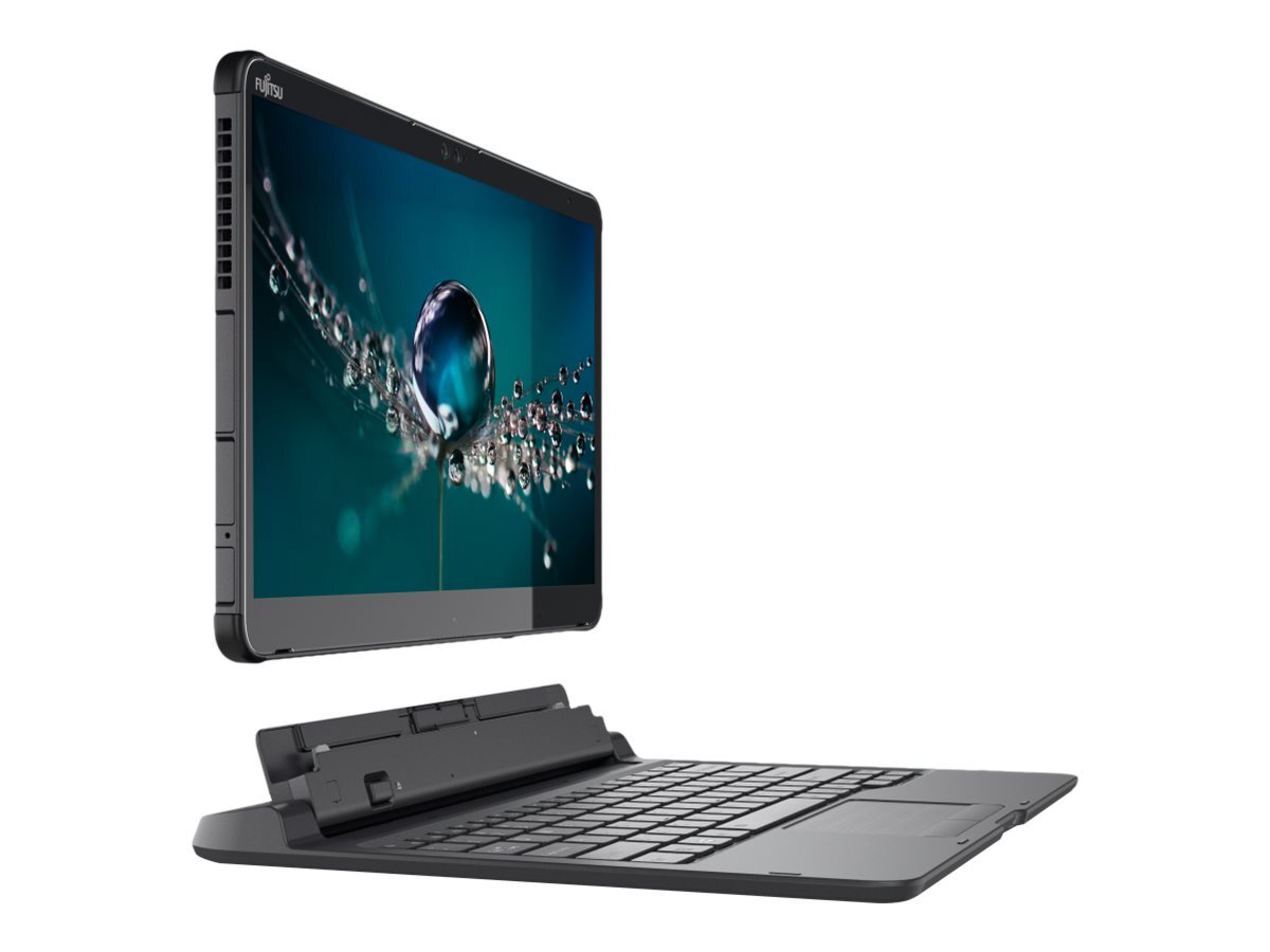 Fujitsu Stylistic Q7311 - Tablet - mit Tastatur-Dock - Core i5 1135G7 / 2.4 GHz - Win 10 Pro 64-Bit - Iris Xe Graphics - 16 GB RAM - 512 GB SSD FDE, Wert Ausdauer - 33.8 cm (13.3")