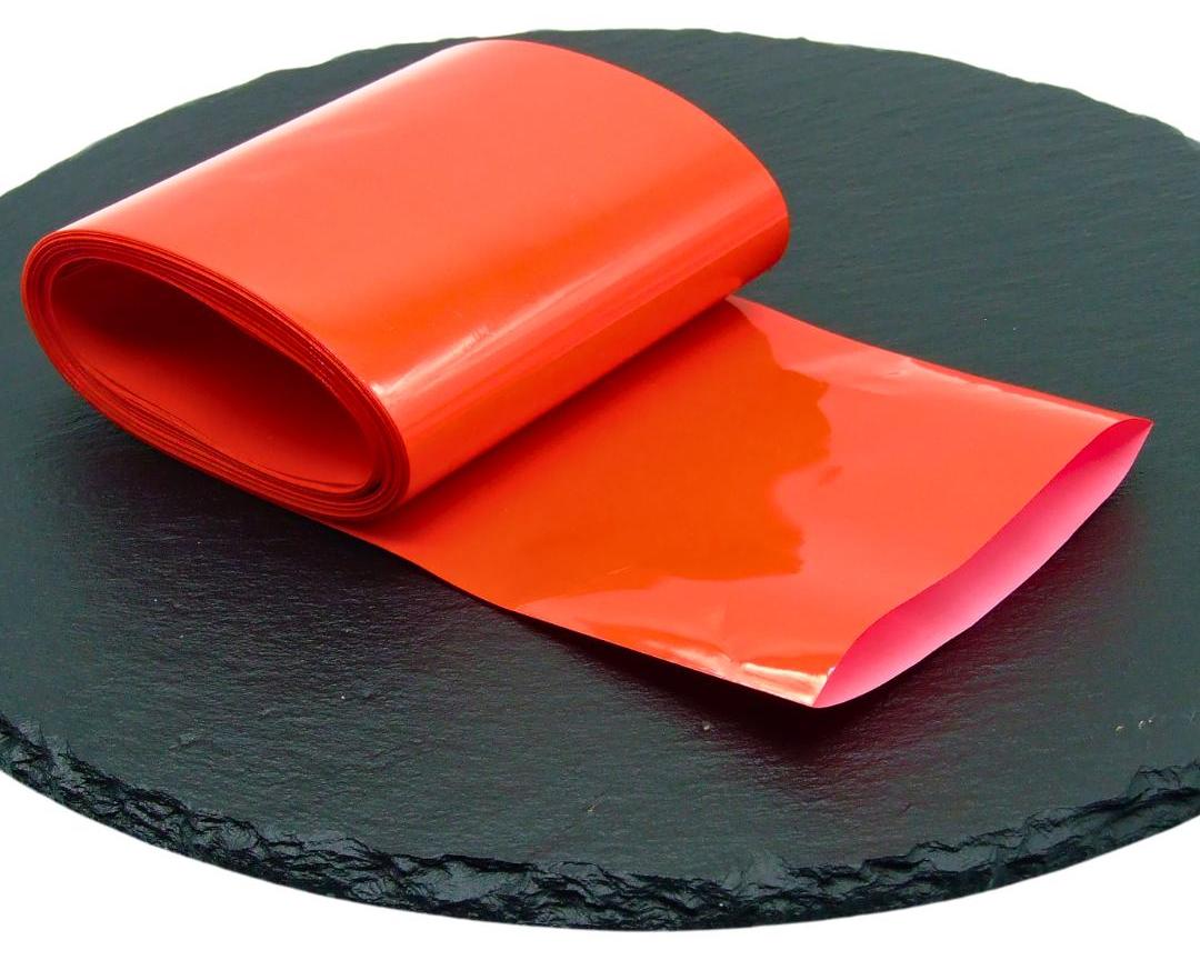 Alcofermbrew Wursthülle aus Kunststoff 65mm/10m – Rot Sterildarm, Därme Kunstdarm Kunstdärme Kunststoffdärme für Aufschnitt Kunststoffhülle