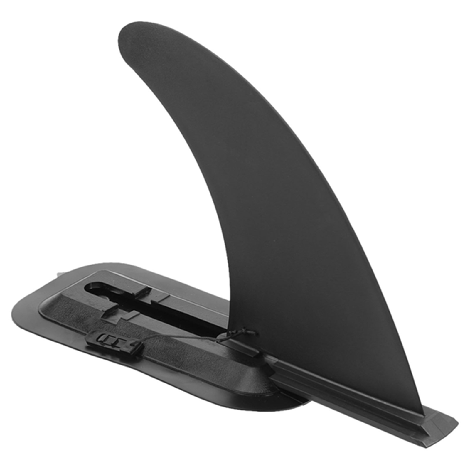 Schwarz abnehmbar Langes Board Center Fin Paddle Stand Up Surfboard Flosse, Mitte für Longboard Outdoor