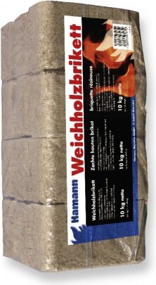 Hamann RUF Weichholz Briketts rechteckig 10 kg