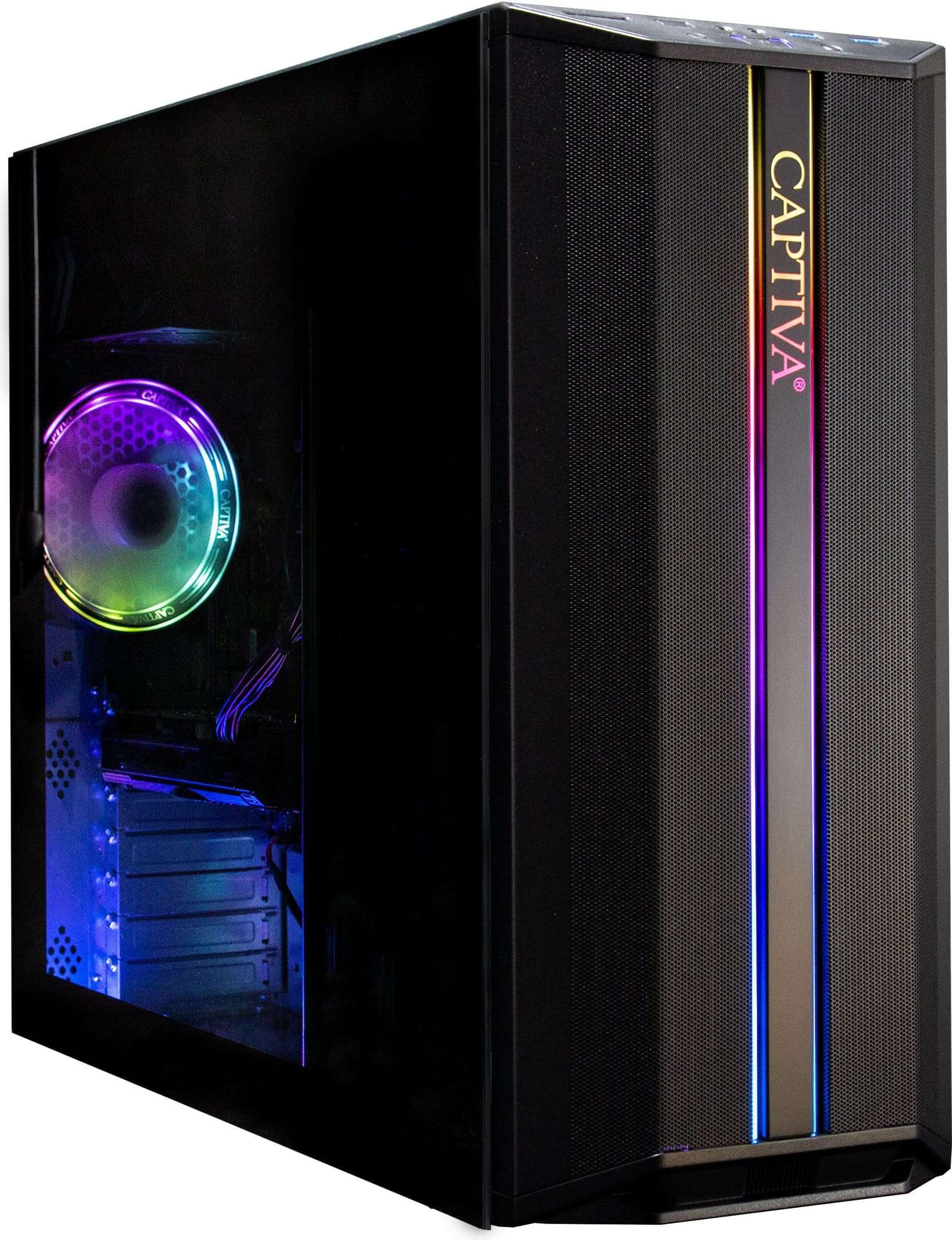 Captiva PC Advanced Gaming R84-311 | AMD Ryzen 7 9700X | 16GB DDR5 RAM | NVIDIA GeForce RTX 4060 Ti 16GB | 1TB SSD | bez OS