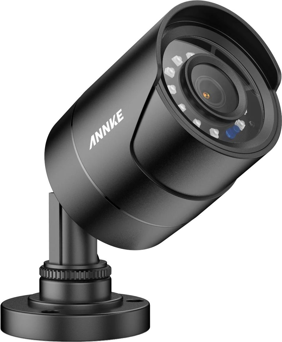 Plnofarebná vonkajšia bezpečnostná kamera, rozlíšenie 1080P HD, nočné videnie do 20 metrov, digitálne WDR, čierna