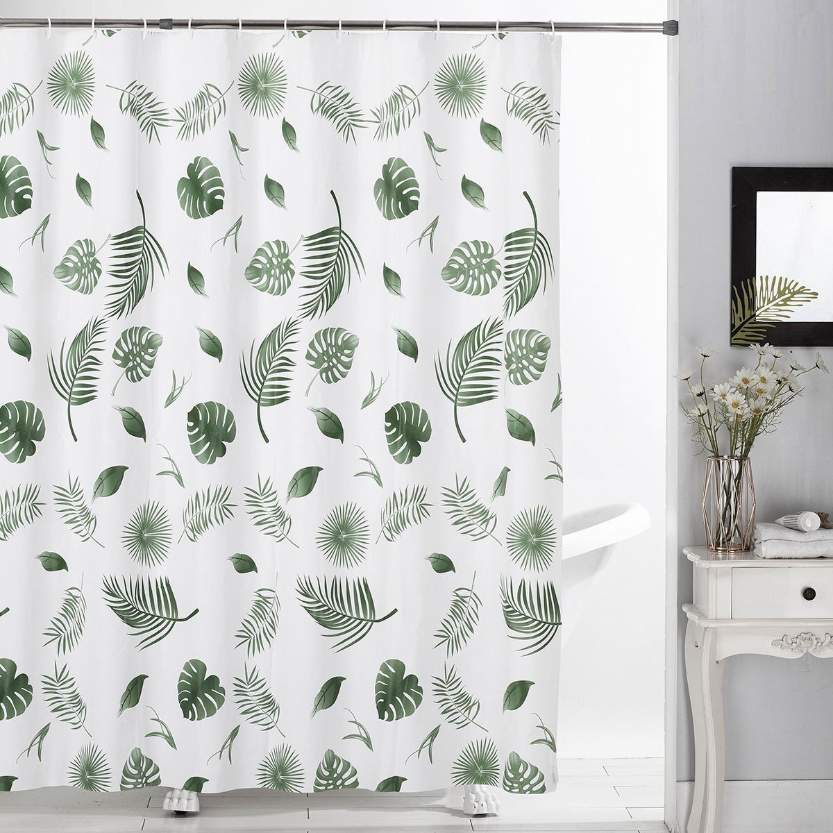 DYNH Psychedelischer Cannabis-Duschvorhang – Buntes Marihuana-Motiv, 175 X 178 Cm