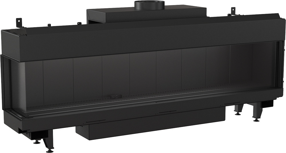 Plynový krb LEO 200 ľavý Propán bután ∅ 130/200 14 kW