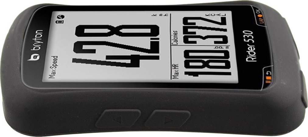 caseroxx Silikon-Hülle für Bryton 530 schwarz 10019901-140