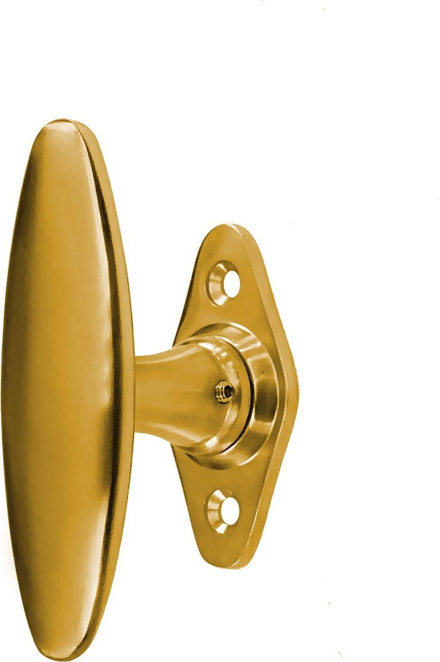 Antikas Fenstergriff Messing patiniert - Fensterolive, Fensterbeschläge - 9,3x5,2 cm