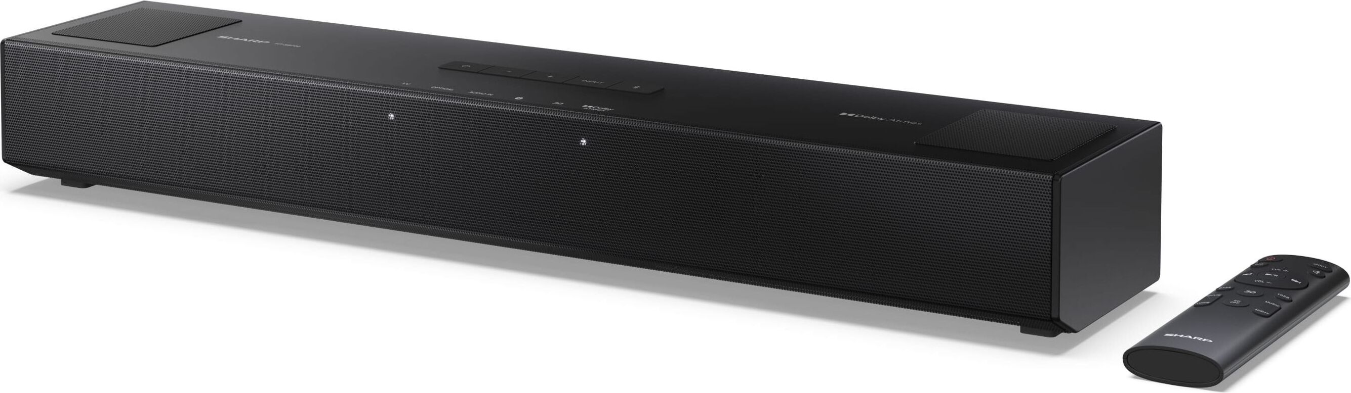 SHARP HT-SB700 – Dolby Atmos Soundbar (2.0.2) mit Bluetooth 5.3 & HDMI eARC – 140W Spitzenleistung, Nachtmodus