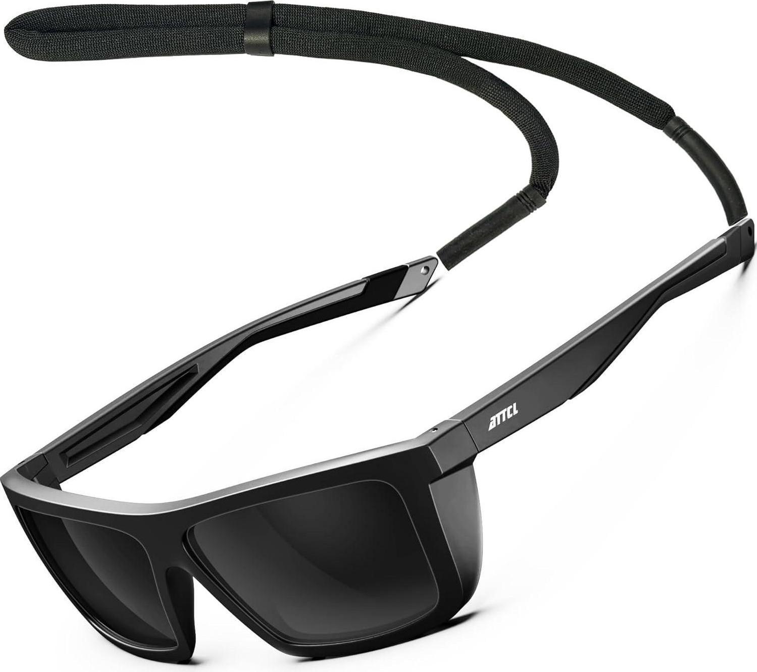 Sonstige ATTCL Herren Sport Polarisierte Sonnenbrille UV-Schutz für Laufen Fahren Angeln
