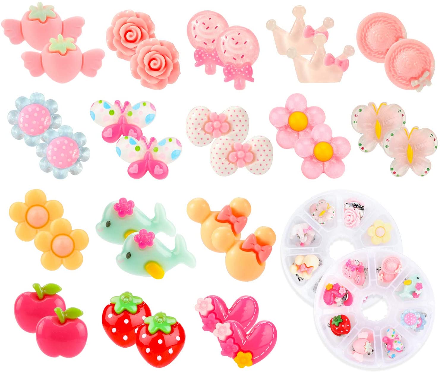 7 Paar Kinder Ohr Clips Ohrringe Mädchen Spielen Ohrclip Schmuck Geschenk 7 Paar Kinder Ohr Clips Ohrringe Mädchen Spielen Ohrclip Schmuck Geschenk