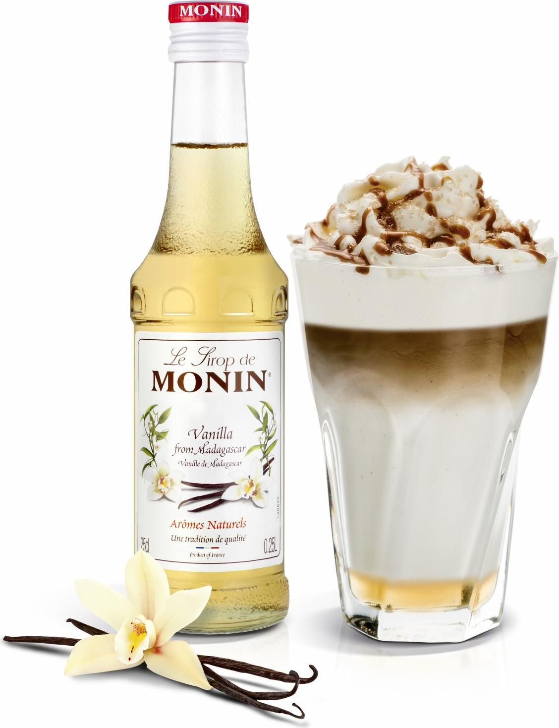 Monin Vanille-Kaffeesirup 250 ml