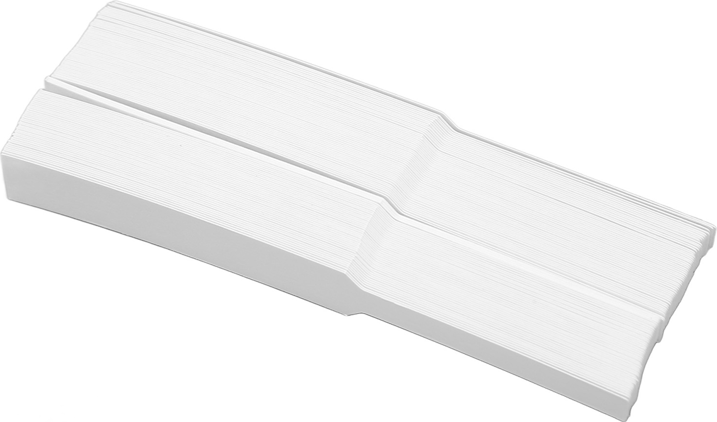 Cocosity 100 Stück Duftteststreifen, Einweg, weiß, unbedruckt, tragbar, für Dufttests und Aromatherapie