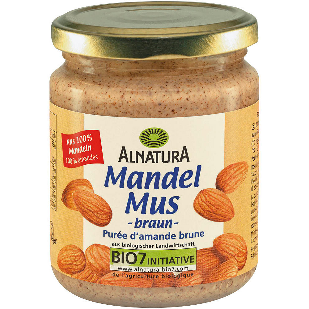 Alnatura Mandelmus braun, 250 g