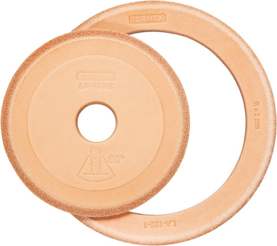 Tormek ® LA-124 Satz extra Zubehör­scheiben mit schmaleren Profilen, 422036
