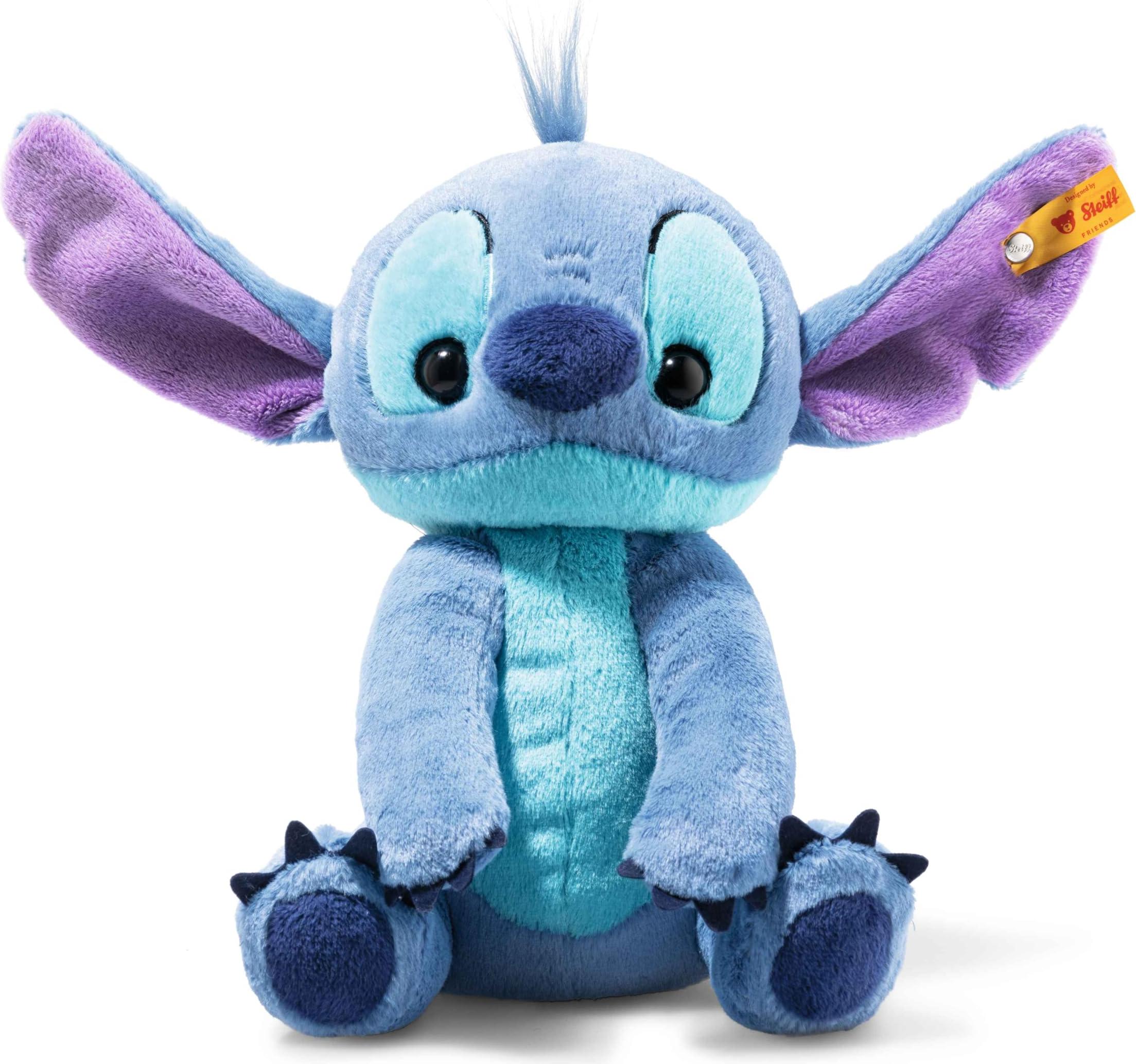 Steiff GmbH Steiff Disney Stitch Plüsch Kuscheltier - 22 cm - blau - Film Kuscheltier 024696