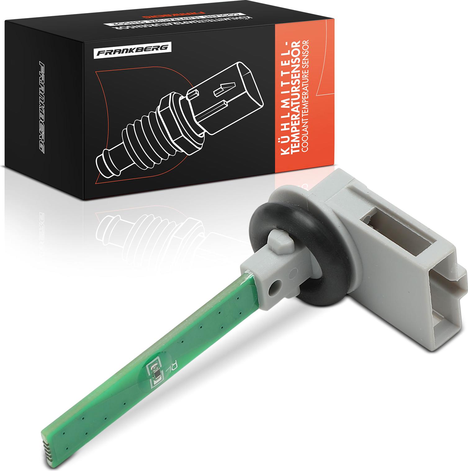 Frankberg 1x Temperaturgeber Außentemperatur für VW Polo Passat Audi A4 8E2 8EC A6 A8 Q7 Q8